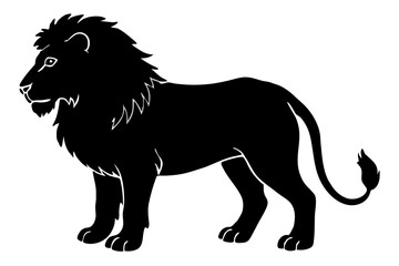 Lion Silhouette vector illustration
