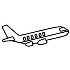 airplane vector icon. aircraft. Plane icon. Travel