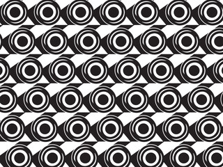 Hypnotic Circles Pattern Design