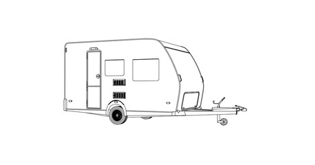 car hand drawing and sketch black and white.