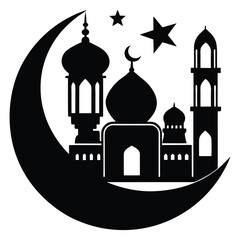 Vector Islamic Element, Vector Islamic Object. Vector element about ramadan, Eid Element 