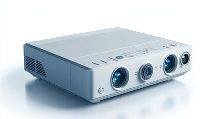 Dual lens projector, immersive visuals with advanced projection technology for enhanced entertainment