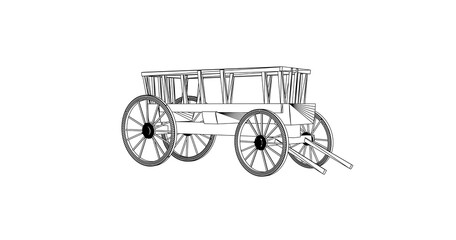 car hand drawing and sketch black and white.	