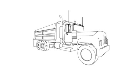 car hand drawing and sketch black and white.	