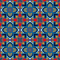 pattern batik flower damask ethnic boho ikat texture tribal geometric background