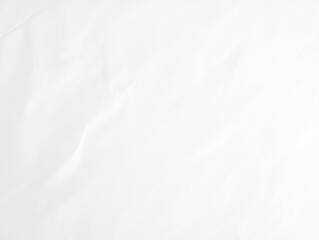 Obraz premium plain white paper background with subtle texture and creases, ideal for design or text overlay
