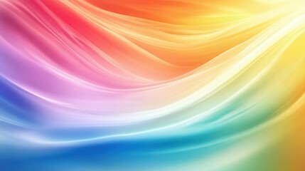 Abstract colorful background with flowing lines and gradient hues