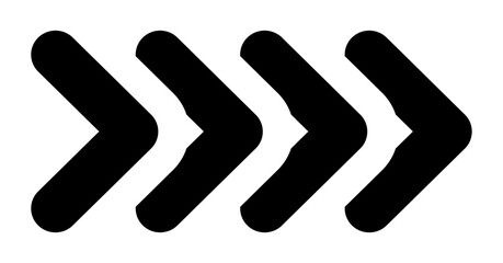 arrow direction black