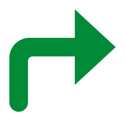 arrow direction green