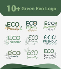 Green Eco-Friendly Logo Pack