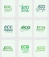Green Eco-Friendly Logo Pack