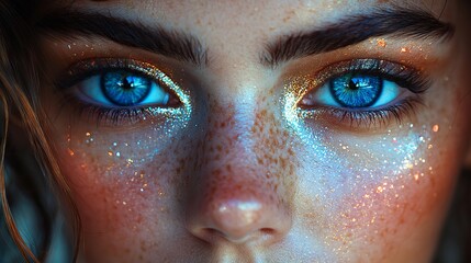 Vibrant error screen with bold "try to generate again" message featuring dynamic colorful glitch effects and digital distortions for a futuristic visual experience