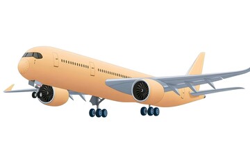 Obraz premium vector art ai Aeroplan helicopter Biman symbol background tourism aerial view airbus