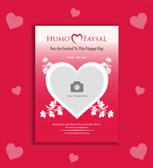 Wedding Event invitation card, Flyer Templates