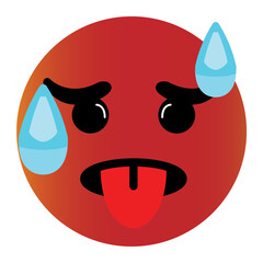 Obraz premium Emoticon icon