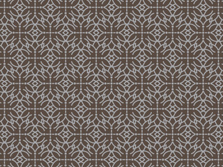 Ornate Lattice Bloom Pattern Design