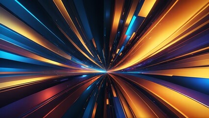  Dynamic abstract radial lines design
Concept of energy, movement, modern art