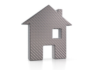 Holographic foil house symbol