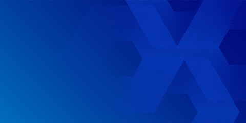 Hexagon Blue Tech Finance Fintech Background Abstract Pixel Pattern. Abstract Business Tech Modern Abstract