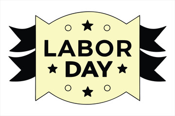 Happy Labor day vector illustration