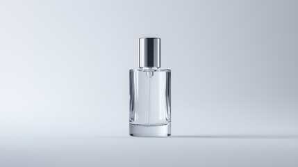 Elegant perfume bottle display minimalist studio product photography modern aesthetic