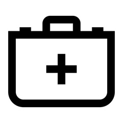 Obraz premium First aid kit icon