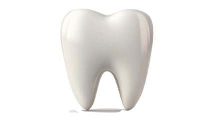 tooth isolated on white background