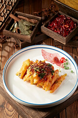 Deep-fried crab sticks © 徐 建亮