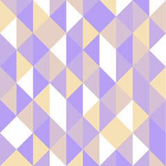 Obraz premium Colorful triangle pattern seamless geometric retro design Memphis 90s. Geometric background for web, wrapping wallpaper, cover textile, fabric print.