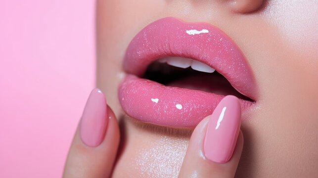 Beige nude tone lipstick make up isolated on a studio background,natural Liquid lipsticks,makeup cosmetic lips, product mockup for beauty fashion business,sale,swatch color,template.