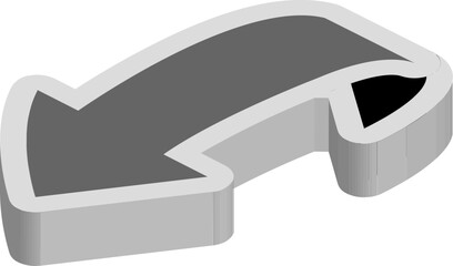 3D arrow