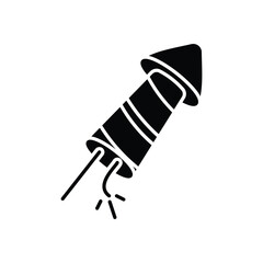 Fireworks Icon vector stock illustration