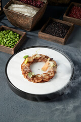 Sliced pork elbow rolls