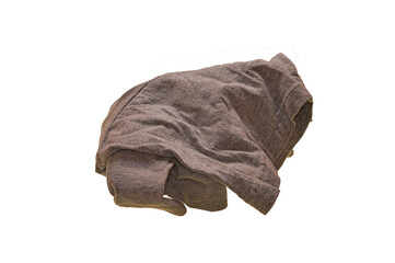 Obraz premium rag isolated on white background