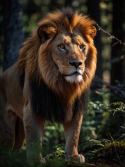 the lion of the jungle
