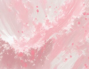 Obraz premium ピンク色の動きのあるしぶきの背景