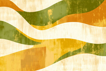 Obraz premium Abstract wavy design in earthy tones; textured background with organic shapes, perfect for branding, websites, or print.