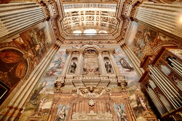 Obraz premium ペインのグラナダにある聖ジェローニモス修道院, Real Monasterio de San Jerónimo