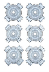 Future code technology bezel gear pattern mechanical elements