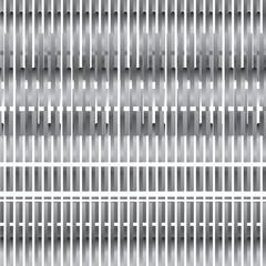 The metallic texture consists of monochrome stripes.