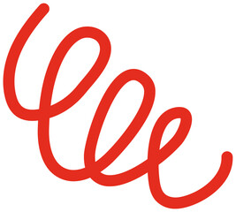 A 3D red percent symbol icon for business discount rates