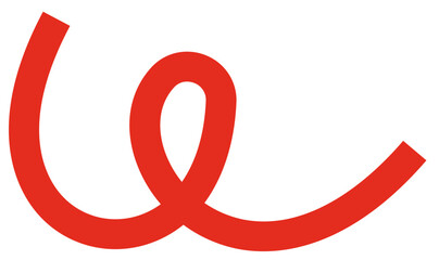 A 3D red percent symbol icon for business discount rates