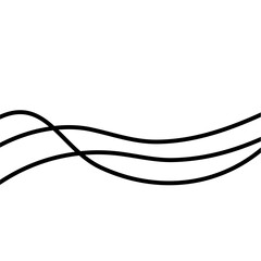 Curve wave seamless pattern
