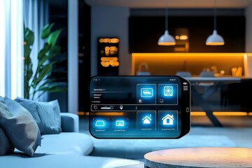A glimpse into the future of home automation using AR technology.