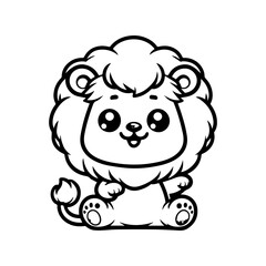 a illustration of lion