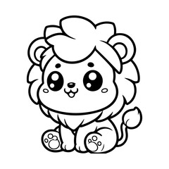 a illustration of lion