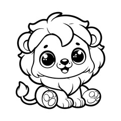 a illustration of lion