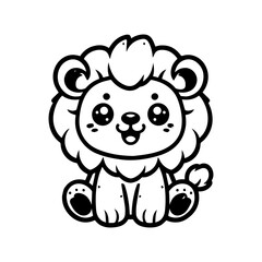 a illustration of lion