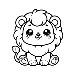 a illustration of lion