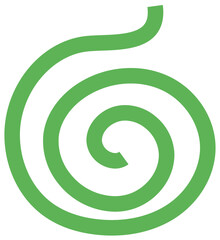 抽象的な渦模様, 装飾要素